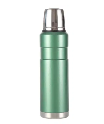 Design Eco Food Thermos Bullet Shape Thermos Stainless Steel Vacuum Sealed Drinking Water Container Copper Insulated Tea Flask
