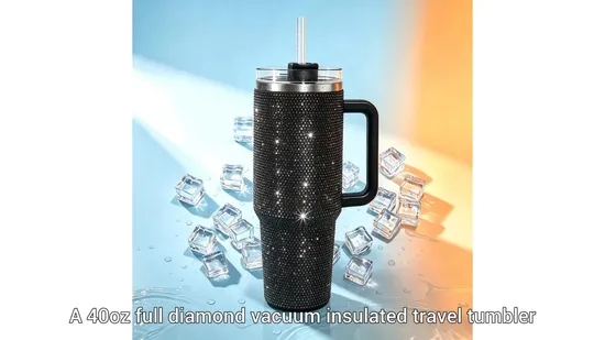 Custom 40oz Stainless Steel Mug with Handle Insulated Coffee Cup for Gym Outdoor Commute Travel